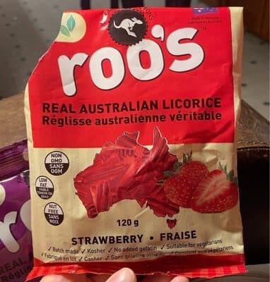Roos Real Australian Licorice (Strawberry)