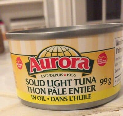 Aurora, Thon Ple Entier, 99g