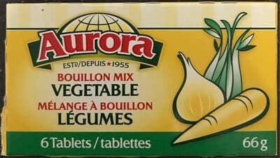Mlange bouillon Lgumes