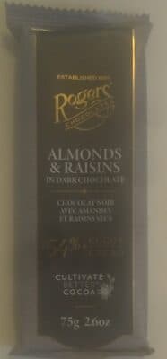 Almonds & Raisins in Dark Chocolate