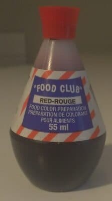 Red Food Color Preparation