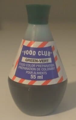 Green Food Color Preparation