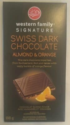 Signature Almond & Orange Swiss Dark Chocolate