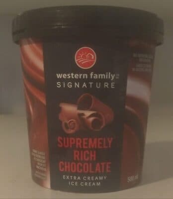 Supremely Rich Chocolate Extra Creamy Ice Cream