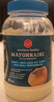 Mayonnaise Style Dressing