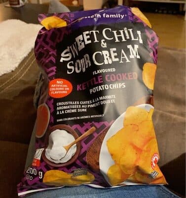 Sweet chili & sour cream