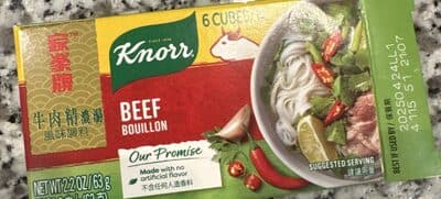 Beef Flavor Bouillon Cubes