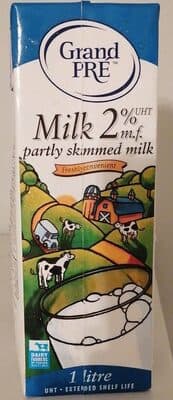 2% M.F. UHT Partly Skimmed Milk