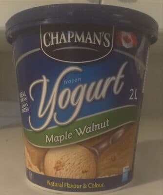 Maple Walnut Frozen Yogurt