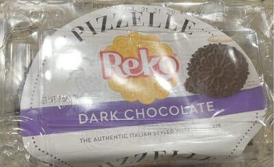 Dark Chocolate The Authentic Italian Waffle Cookie