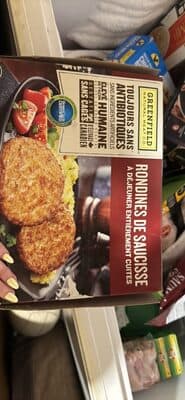 Fully cooked Pork Sausage Rounds