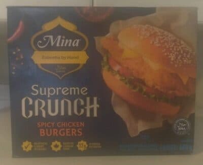 Supreme Crunch Spicy Chicken Burgers
