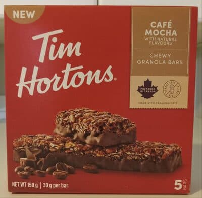 Caf Mocha Chewy Granola Bars