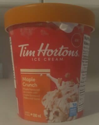 Maple Crunch Ice Cream