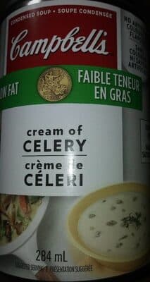 Crème De Celeri Faible En Gras
