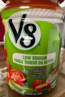 Low Sodium V8