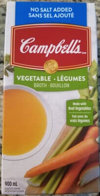 Vegetable Broth No Salt Added
