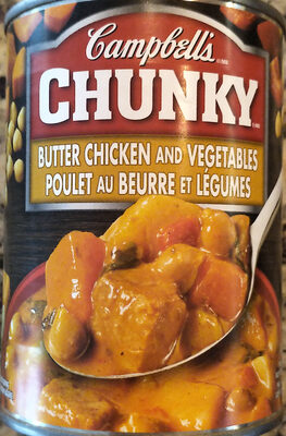 Chunky Butter Chicken and Vegetables Soup