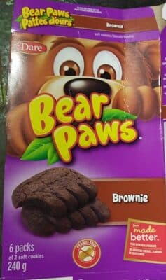Brownie Bear Paws