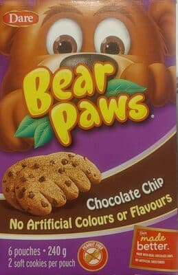 Bear Paws Chocolate Chip