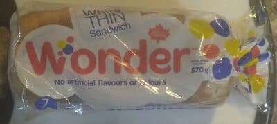 White Thin Sandwich Bread