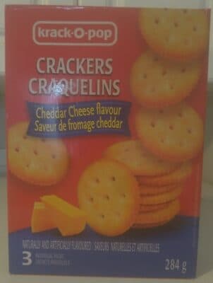 Cheddar Cheese Flavour Crackers