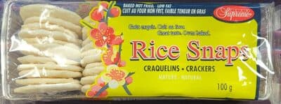 Natural Rice Snaps