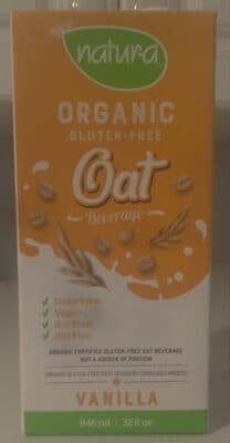 Vanilla Organic Gluten-Free Oat Beverage
