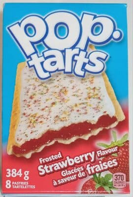 Frosted Strawberry Flavour Pastries