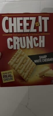 Cheez It Crunch: Sharp White Cheddar