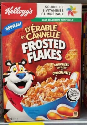 Frosted flakes rable et cannelle