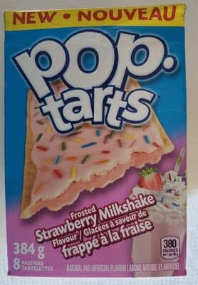 Frosted Strawberry Milkshake Pop-Tarts