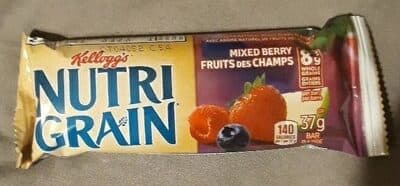 Nutri Grain Fruits des champs