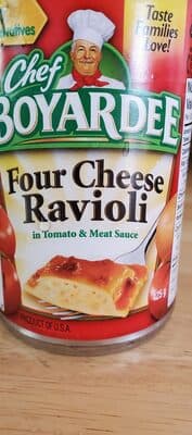 Chef Boyardee Four Cheese Ravioli