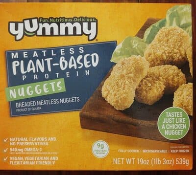 Breaded Meatless Plant-Based Protein Nuggets