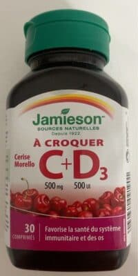 Vitamines  croquer C + D3