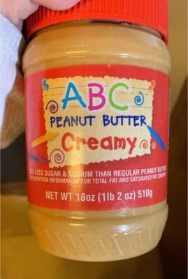 Peanut butter creamy