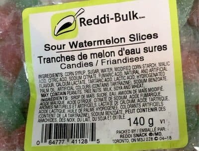 Sour Watermelon Slices