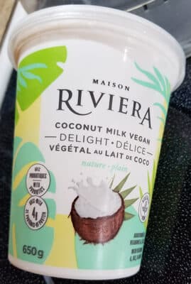 Coconut Milk Vegan Delight - Plain