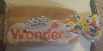 White Hotdog Buns