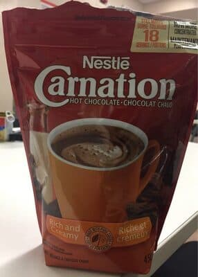 Carnation chocolat chaud