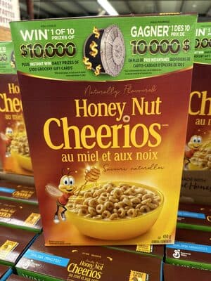 Cheerios honey nut