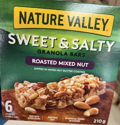 Sweet & Salty Granola Bars