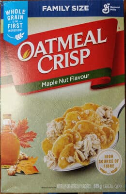Oatmeal Crisp Maple Nut Flavour
