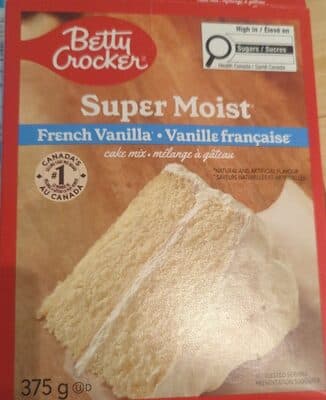 French Vanilla cake mix
