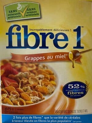 Fibre 1 Grappes au miel