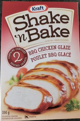 Shake 'n bake coating mix glaze