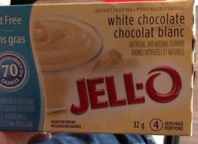 White Chocolate Instant Pudding