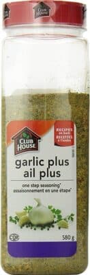 Garlic plus seasoning one step