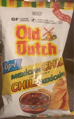 Mexican Chili Flavoured Rip-L Potato Chips